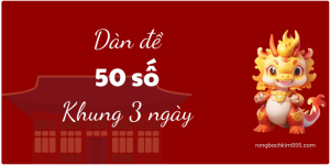 dàn đề 50 số khung 3 ngày