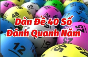 dàn đề 40 số
