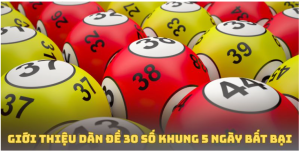 dàn đề 30 số khung 5 ngày