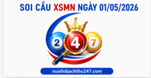 soi cầu XSMN ngày 01/05/2026