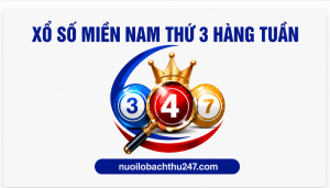 Xổ số miền Nam thứ 3 hàng tuần