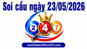 Soi cầu XSMT ngày 23/05/2026
