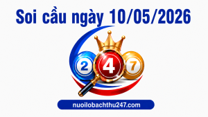 soi cầu XSMT ngày 10/05/2026