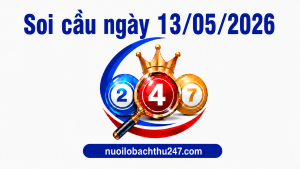 Soi cầu XSMT ngày 13/05/2026